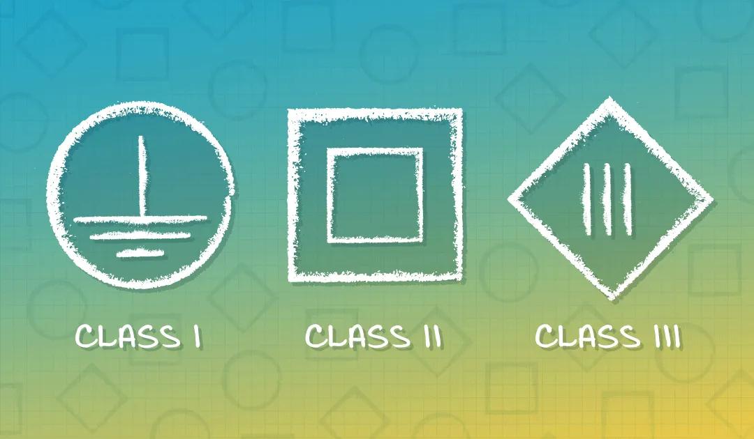 What are the Differences Between Class I, Class II, Class III LED luminaires?